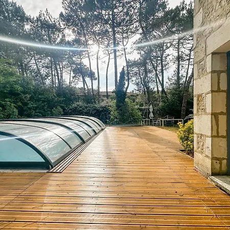Moderne Avec Piscine Pour 8 Personnes - La Palmyre - Fr-1-705-103 Ле-Мат